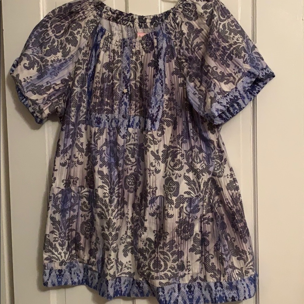 Koi scrub top